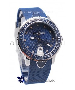 Ulysse Nardin Lady Diver Starry Night Replica Watch in Dark Blue Dial